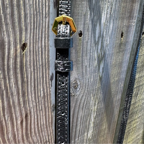 Small Black Leather Oryany Crossbody Bag - Picture 4 of 9